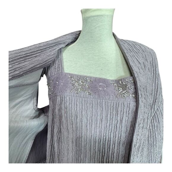 Brianna Milay  Womens Jacket Dress Plus lavender haze 16w - Picture 9 of 16